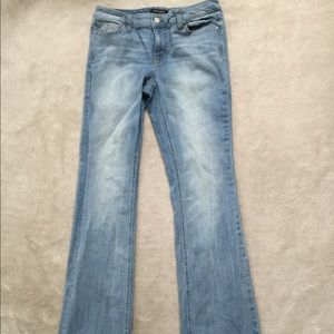White House Black Market washed jeans